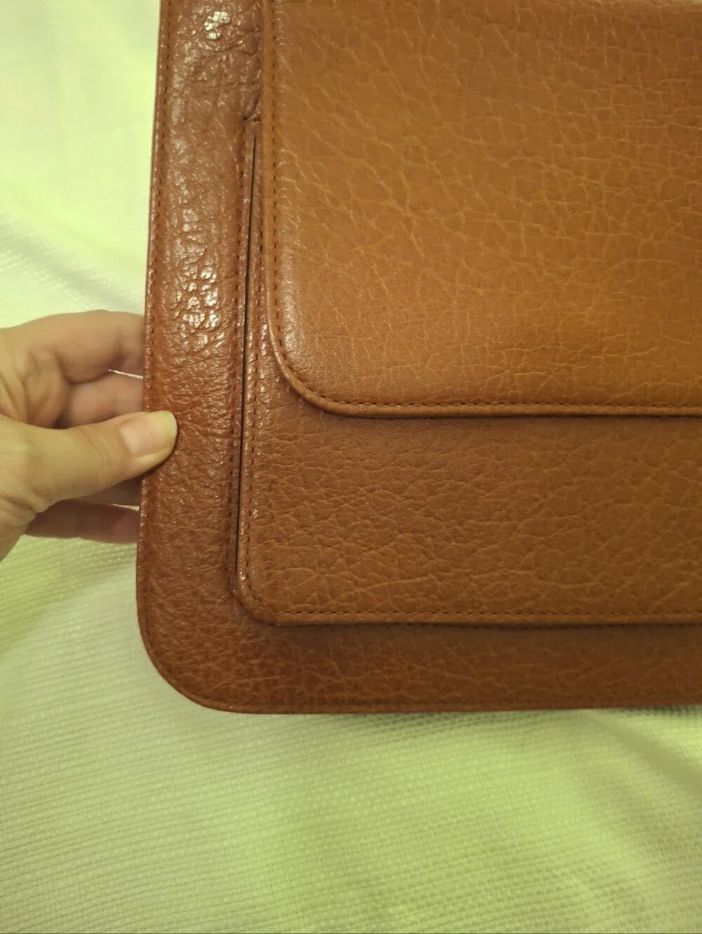 YSL Classic Orange -ish Brown Women's Shoulder Bag